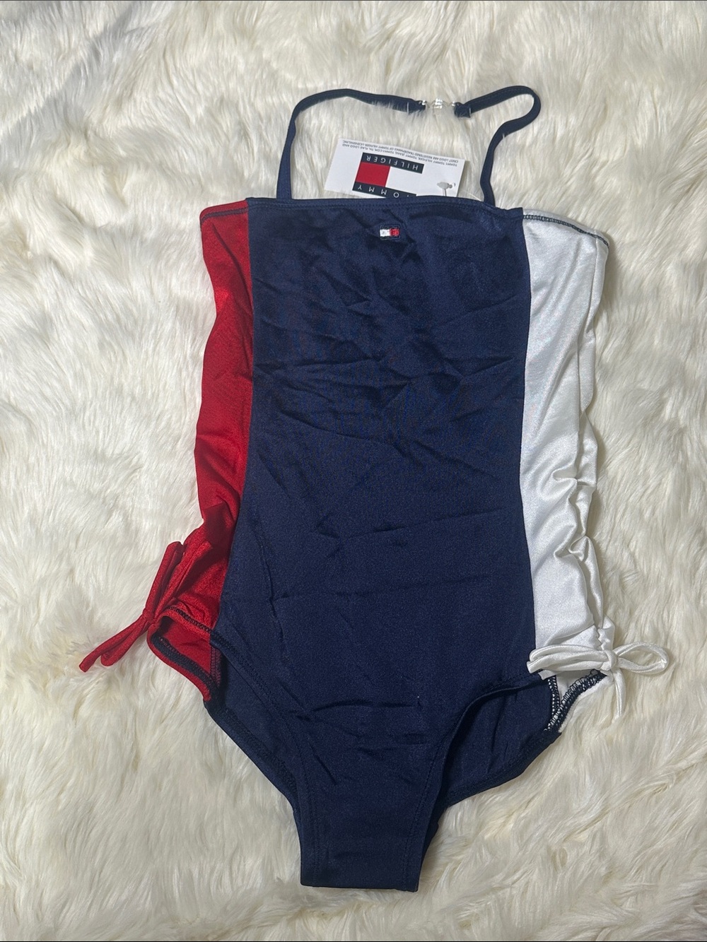 Tommy Hilfiger tank swimsuit girls 6 NWT